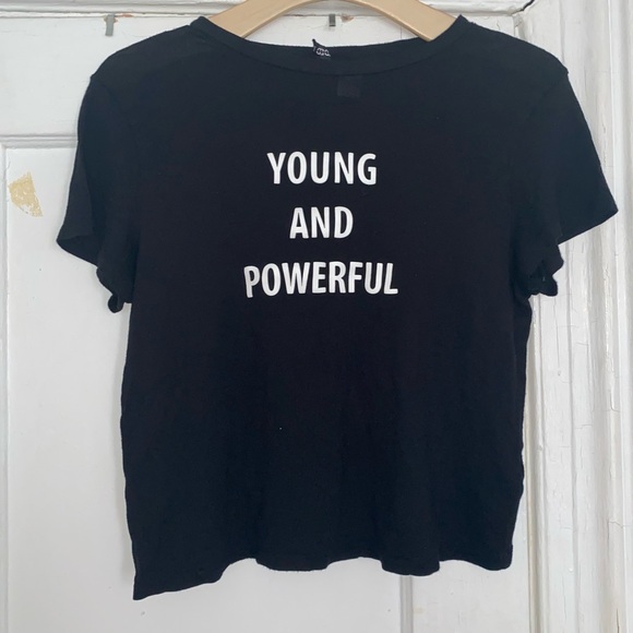 H&M Tops - H&M Young and Powerful Short Sleeve Tee Shirt
